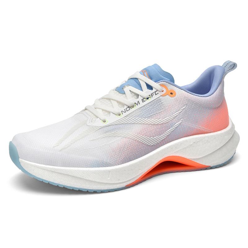 Летняя мужская обувь сверхлегкая 21-го поколения кроссовки-зефирки сетчатые тонкие дышащие спортивные туфли для бега гоночные карбоновые кроссовки женские 36 белый